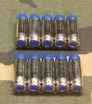 10MM Snap Caps Set Of 10, Blue And Nickel, Real 200GR Weight!!!. Fixed Price $14.99.