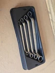 Matco Usa 4PC Deep Offset Box End Sae Long Wrench RBDL2428 RBDL2022 RBDL1618. Fixed Price $80.00.