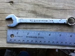 Snap 9/16 12-POINT Flank Drive Short Combination Wrench OEXV180. Fixed Price $16.70.