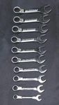 10PC Craftsman Usa Vv Metric Stubby Combination Wrench Set 10MM 22MM 44130 44113. Fixed Price $129.95.