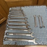 Craftsman Usa Va Metric 12-POINT Combination Wrench Set 8-19MM Williams 10MM. Fixed Price $250.00.