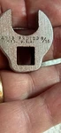 Proto Tools 4918, 3/8" Drive 9/16" Chrome Crowsfoot Socket, U.s.a. Made. Fixed Price $8.88.