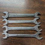 Qty Vintage Blue Point Supreme (snap On) S-1214 Open End Wrenches 3/8 7/16. Fixed Price $13.50.
