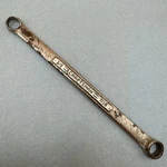 Craftsman Double Box End Wrench 3/8" 7/16" -v- 43922. Fixed Price $12.99.