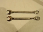 Stanley Combination Wrench Lot Sizes 22 & 24 Metric Chrome Vanadium 79-117/119. Fixed Price $14.99.