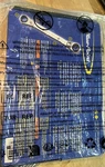 Vintage Blue Point Tools 5PC Sae Double Box Ratcheting Wrench Set Reversible. Fixed Price $51.27.