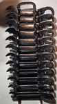 Blue Point 12PC 12-PT Ratcheting Metric Combination Wrench Set 8-19MM BOERMS712. Fixed Price $175.00.