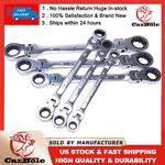 6PCS Double Box Flex Head Ratcheting Wrench Set Heavy Duty Spanner REF97428. Fixed Price $40.89.