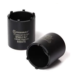 Powerbuilt 648475 Spindle Nut Socket, Six Outer Black, 6-LUG, 2-5/8". Fixed Price $22.59.