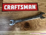 Craftsman 44572 -v- 3/8 7/16 Open End Wrench Ultrasonic Cleaned. Fixed Price $9.99.