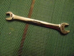 Snap On 1/4"-5/16" Chrome Open End Wrench Tools. Fixed Price $15.00.