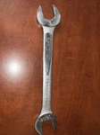 Vintage Easco 61132 Double Opened End Wrench 1" & 15/16" Made Usa. Fixed Price $9.50.