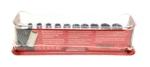 New Snap-on 1/4" Drive 3/16" Thru 9/16" 10-PC 6PT Semideep Socket Set 110TMSY. Fixed Price $159.99.