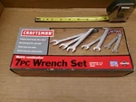 Craftsman Usa 7-PIECE Metric Wrench Set 47005 Nos. Fixed Price $42.50.