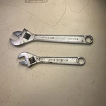 Lot Of 2 Adjustable Wrenches Williams AP-10A Thorsen AW-8. Fixed Price $20.70.