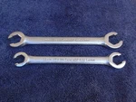 Vintage Britian Metric Flare Nut Line Wrench Set 13MM-17MM NDF532 NDF534 Usa. Fixed Price $29.99.