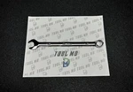 Snap-on Tools Usa New 11/16 Sae 6-POINT Chrome Combination Wrench OSH22B. Fixed Price $78.25.
