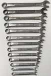 Craftsman Usa 13 Pc 7MM-19MM Metric Combination Wrench Set 12 Pt. Fixed Price $44.44.