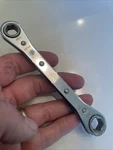 Mac Tools 3/8" 7/16" Ratcheting Box Wrench 6PT Chrome Usa. Fixed Price $14.99.