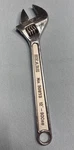 Sears 30873 Chrome 12" Adjustable Wrench Bf Japan. Fixed Price $29.99.