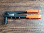 Rivet Tool Arrow # RH200 With 4 Heads And Wrench Good Used. Fixed Price $17.00.