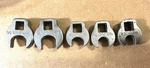 Proto 3/8 Dr Crow Foot Sockets 4922 11/16, 4920 5/8, 4916 1/2 4914 7/16 4912. Fixed Price $12.00.