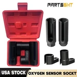 4PCS O2 Oxygen Sensor Socket Wrench Removal Tool 3/8" 1/2" Drive 7/8" 22MM Set. Fixed Price $11.99.