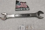 Craftsman 44506 -va- 12MM 14MM Open Ended Wrench Metric "vintage Usa. Fixed Price $15.69.