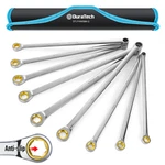 Duratech Extra Long Anti-slip Ratcheting Wrench Set Double End. Fixed Price $76.55.