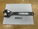 Snap-on Tools Usa New Style 12" Length Chrome Smooth Jaw Adjustable Wrench AD12C. Fixed Price $179.95.