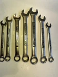 Craftsman Tools Usa Combination Wrench Set Va 8 Pc Mixed Lot Standard Metric. Fixed Price $35.00.