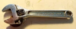 Vintage Utica Tools Co. Usa 3 Diamond Logo No. 90-4 4" Adjustable Wrench. Fixed Price $17.99.