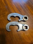 Snap On 1/2" Drive Tie Rod Adjusting Tools WA12A & WA13A Made U.s.a. Nice!!. Fixed Price $44.95.