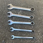 Snap On 5 Piece British Standard Short Wrench Woex Bs. Fixed Price $149.99.