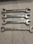 Lot Of Mac Tools COB16 COB18 COB20 1/2 9/16 5/8 Flare End Open Combination. Fixed Price $12.99.