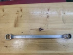 Cornwell Tools 11/16"-13/16" 12PT Sae 12" Long Chrome Offset Box Wrench BW-2226. Fixed Price $19.99.