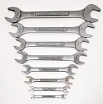 Pc. Craftsman -v- 1/4" 1/8" Open End Wrench Set Usa. Fixed Price $79.20.