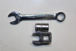Snap-on Tools 10MM Lot OXIM10 Midget Wrench, TMM10 Socket, FCOM10A Crowfoot 3PCS. Fixed Price $89.00.