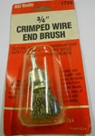 Kd Tools 1739 3/4" Crimped Wire Brush W/ 1/4" Shank For Drills & Pneumatic. Fixed Price $6.99.