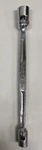 Snap-on FH1824 Rare Unmarked Double Flex Head Socket End Wrench 12PT 9/16" 3/4". Fixed Price $23.99.