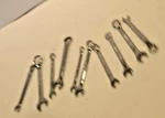 Sears Craftsman 10 Piece Sae Combination Ignition Wrench Set Complete 9-43441. Fixed Price $16.74.