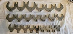 Snap-on Tools 22 Pc Sae 1/2" Dr. Crowfoot Set. Fixed Price $1350.00.