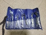 Sk Tools 8 Pc Metric Offset Box End Wrench Set, 12 Point, 6MM-20MM. Fixed Price $120.00.