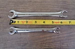 Pro-grade Flare Nut Wrenches 11402 -9/16X1/2 & 11401 -7/16X3/8. Fixed Price $12.50.