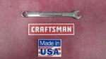 Sears Craftsman Usa 6 Point Box End 3/8" Combination Wrench -va 44383. Fixed Price $6.95.