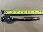 Snap-on Tools Usa New 1/2" Drive Tooth Chrome Quick Release Ratchet SR80A. Fixed Price $139.00.