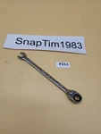 Snap-on Tools Usa 8MM Metric Reversible Ratcheting Wrench SOXRRM8A Combo. Fixed Price $64.99.