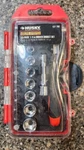 Husky 1/4 In. Drive Ratchet Sae/metric Standard Socket Set (16-PIECE) Imperial. Fixed Price $16.00.