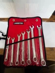 7 Pc. Proto Combination Wrench Set. (new). Fixed Price $135.00.