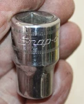 Snap On 12MM Shallow Socket 1/2" Drive Point Flank SWM121A Usa. Fixed Price $18.59.